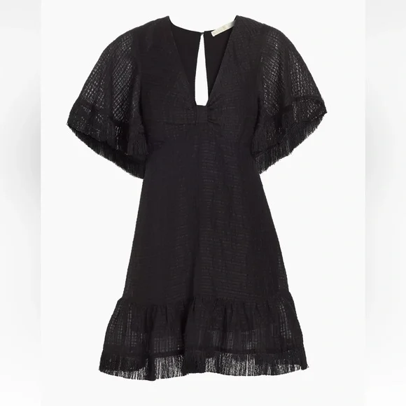 NWT Marie Oliver Octavia Linen Blend Mini Dress - Black NWT Marie Oliver Octavia Linen Blend Mini Dress - Black